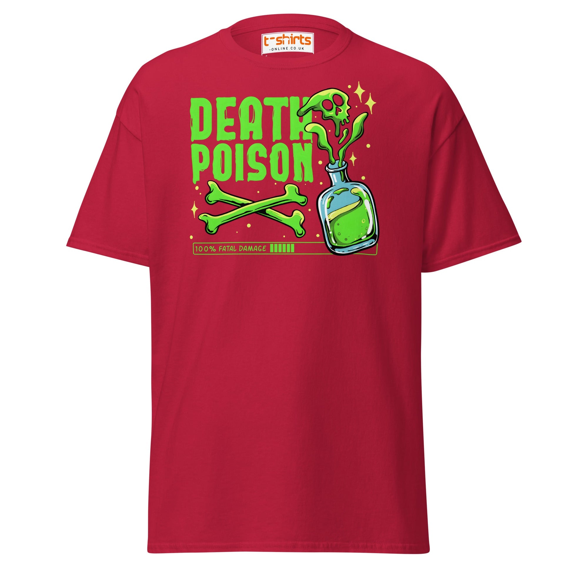 Death Poison T-Shirt - Cardinal - T-Shirts Online