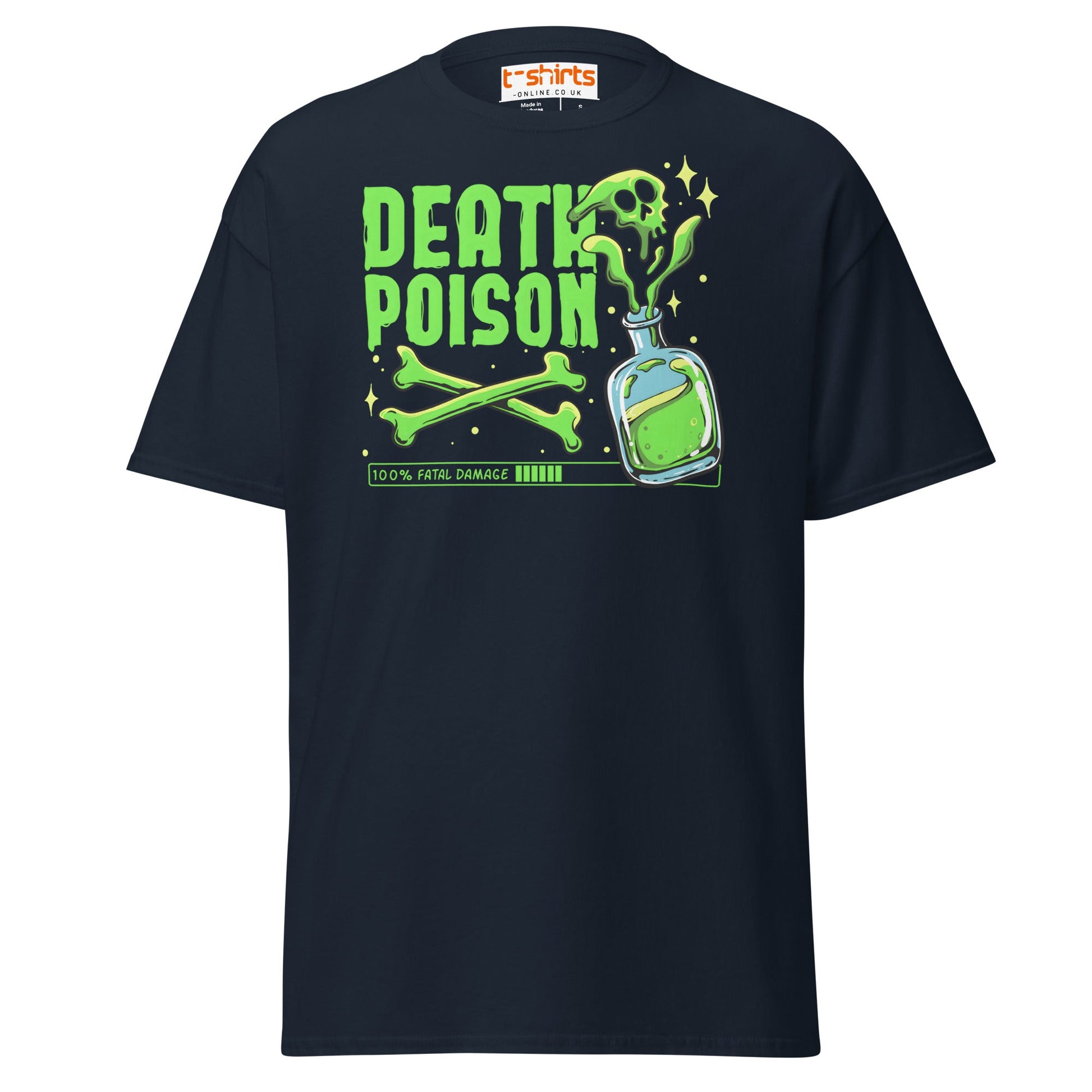 Death Poison T-Shirt - Navy - T-Shirts Online