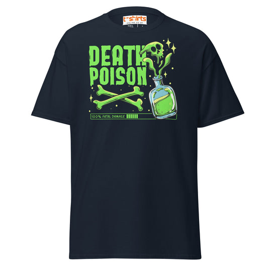 Death Poison T-Shirt - Navy - T-Shirts Online