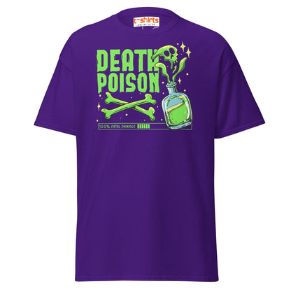 Death Poison T-Shirt - Purple - T-Shirts Online