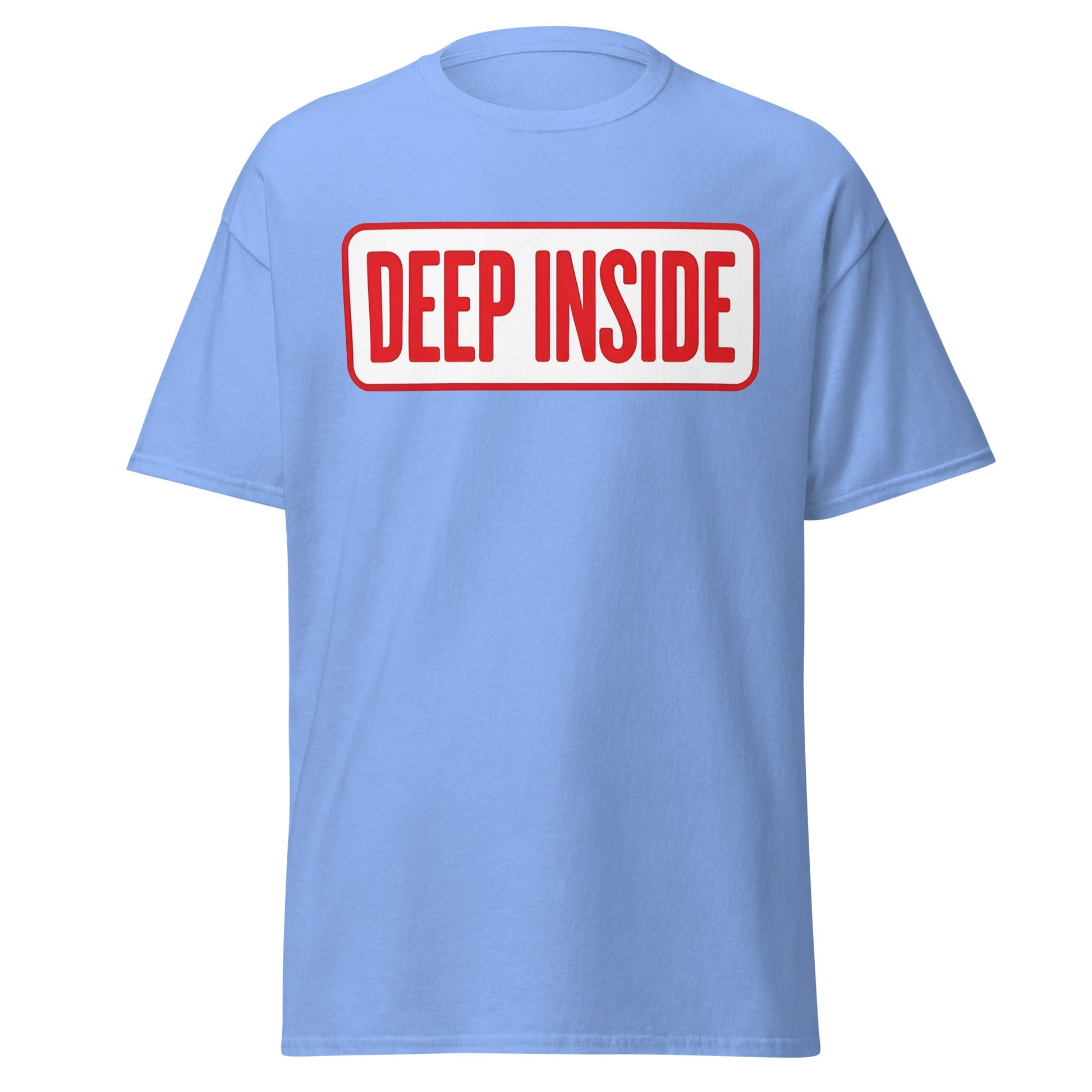 Deep Inside Armwrestling T-Shirt - Hook Technique Tee - Carolina Blue - T-Shirts Online