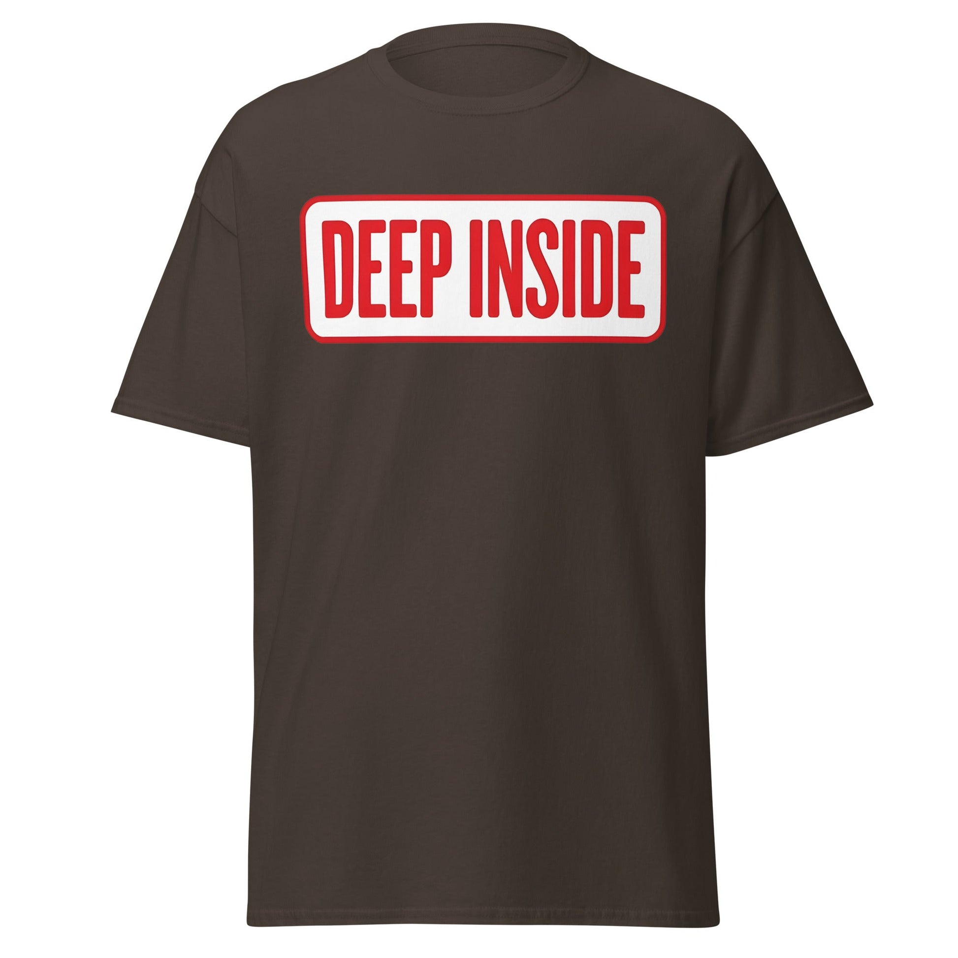 Deep Inside Armwrestling T-Shirt - Hook Technique Tee - Dark Chocolate - T-Shirts Online