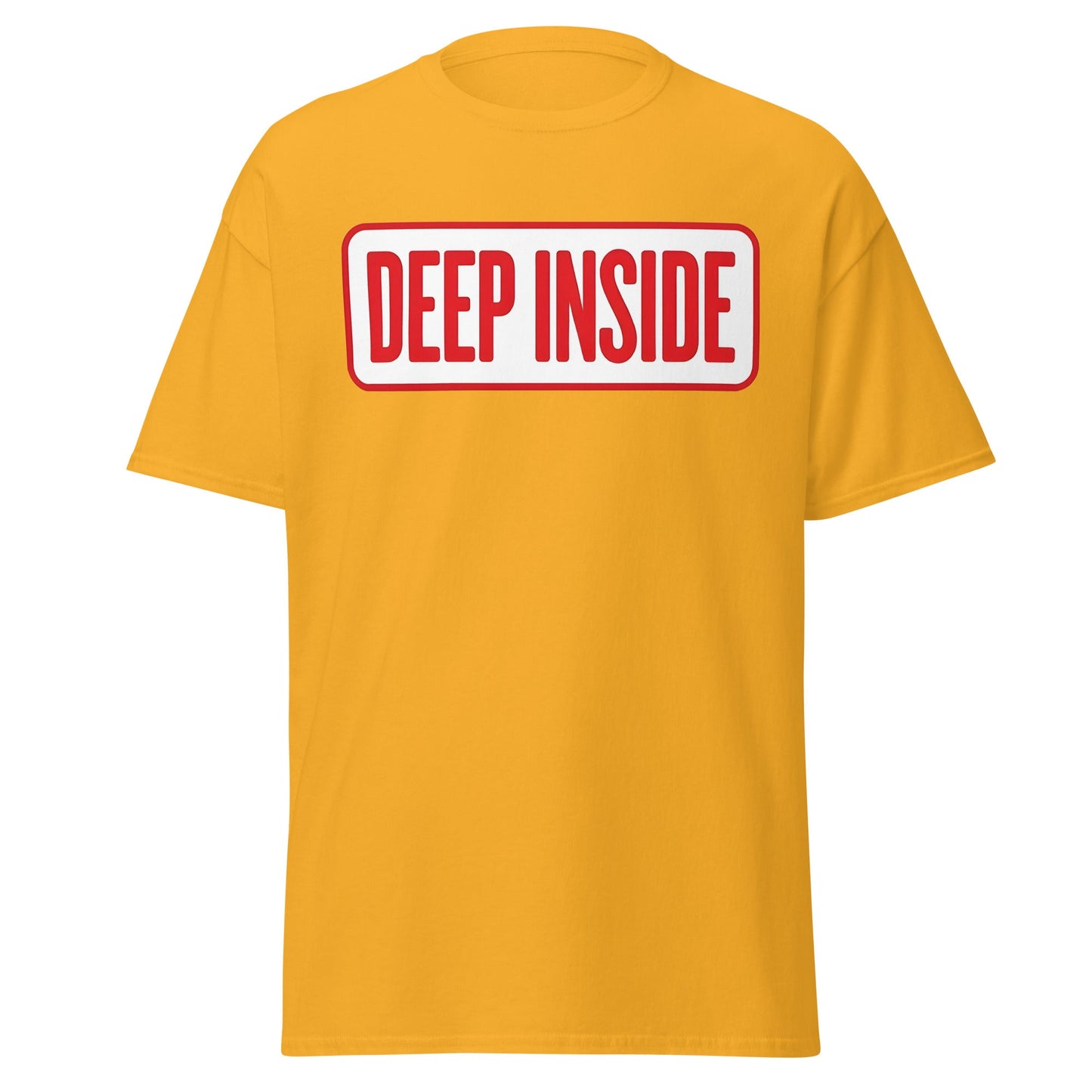 Deep Inside Armwrestling T-Shirt - Hook Technique Tee - Gold - T-Shirts Online