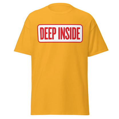 Deep Inside Armwrestling T-Shirt - Hook Technique Tee - Gold - T-Shirts Online