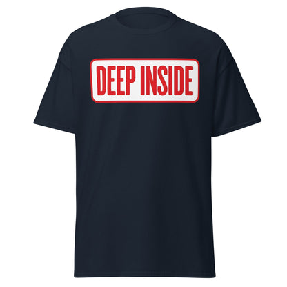 Deep Inside Armwrestling T-Shirt - Hook Technique Tee - Navy - T-Shirts Online