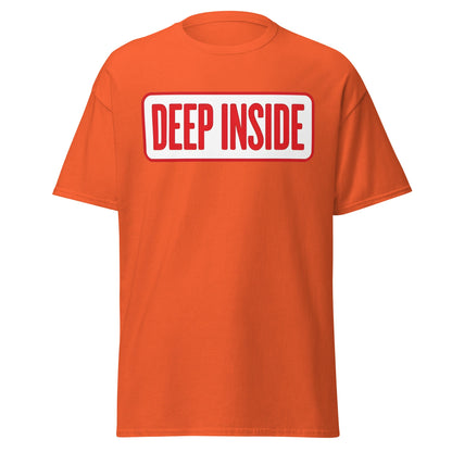 Deep Inside Armwrestling T-Shirt - Hook Technique Tee - Orange - T-Shirts Online