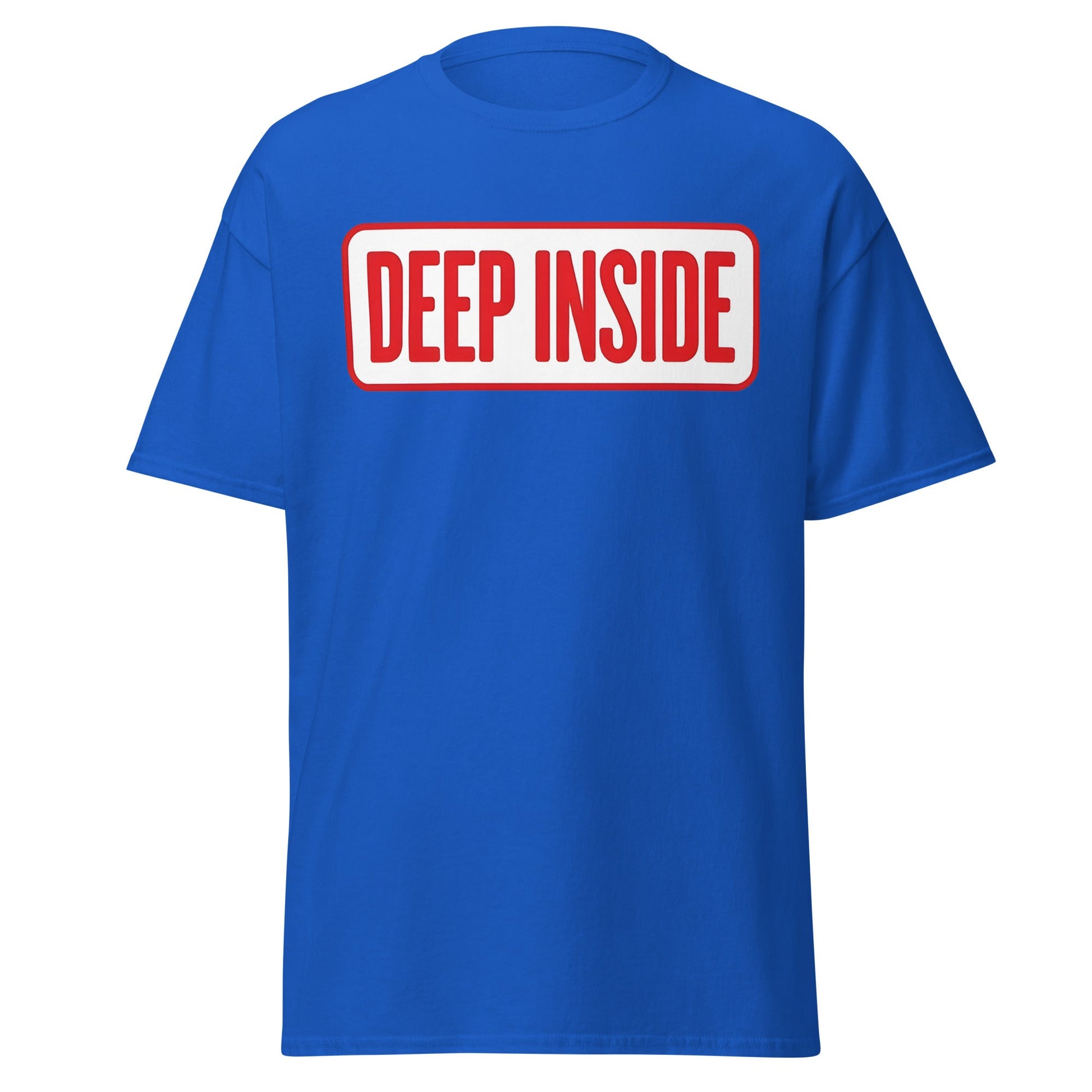 Deep Inside Armwrestling T-Shirt - Hook Technique Tee - Royal - T-Shirts Online