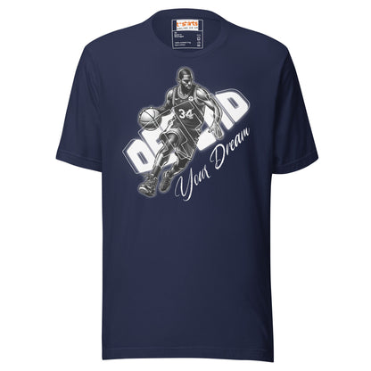 Defend Your Dream T-Shirt | Basketball Tee - Navy - T-Shirts Online