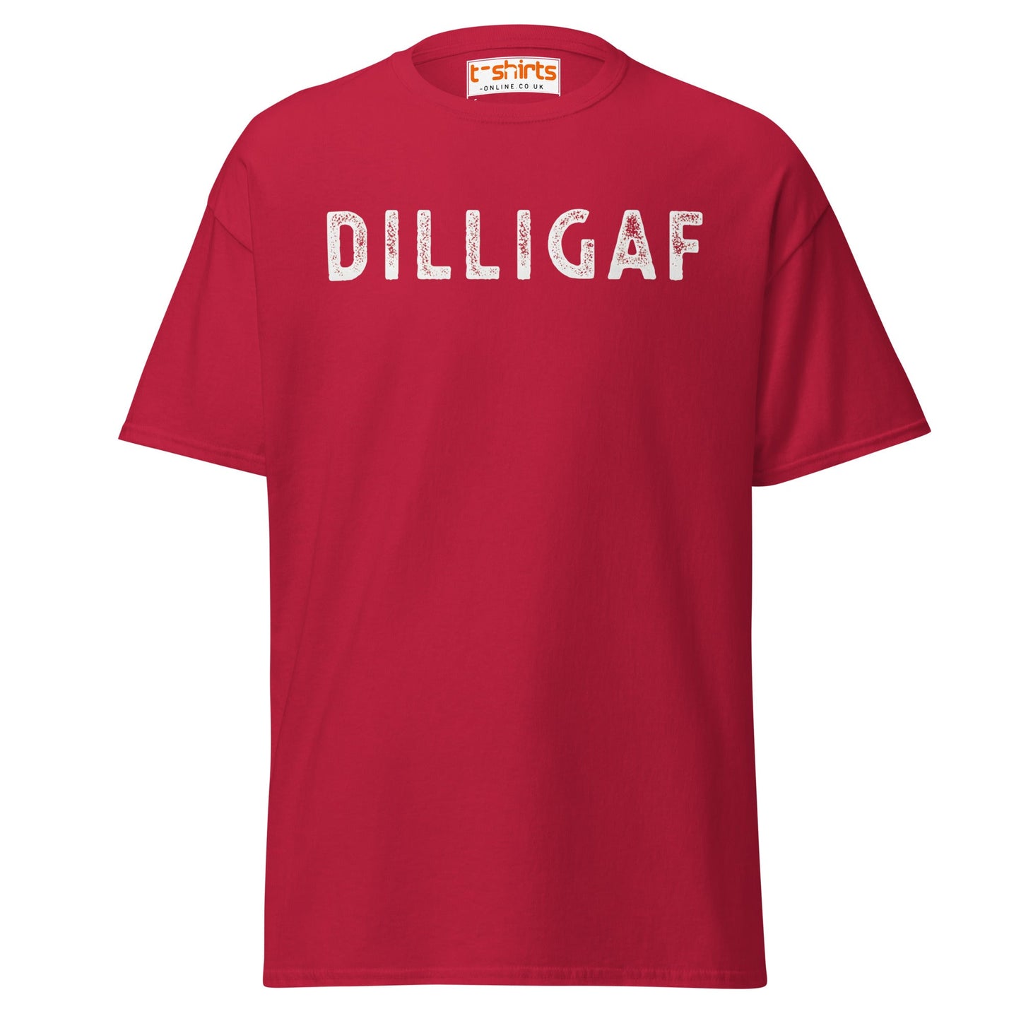 DILLIGAF T-Shirt | Funny Sarcastic Attitude Tee - Cardinal - T-Shirts Online