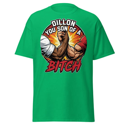 Dillon You Son of a Bitch T-Shirt | Retro Action Movie Tee - Irish Green - T-Shirts Online