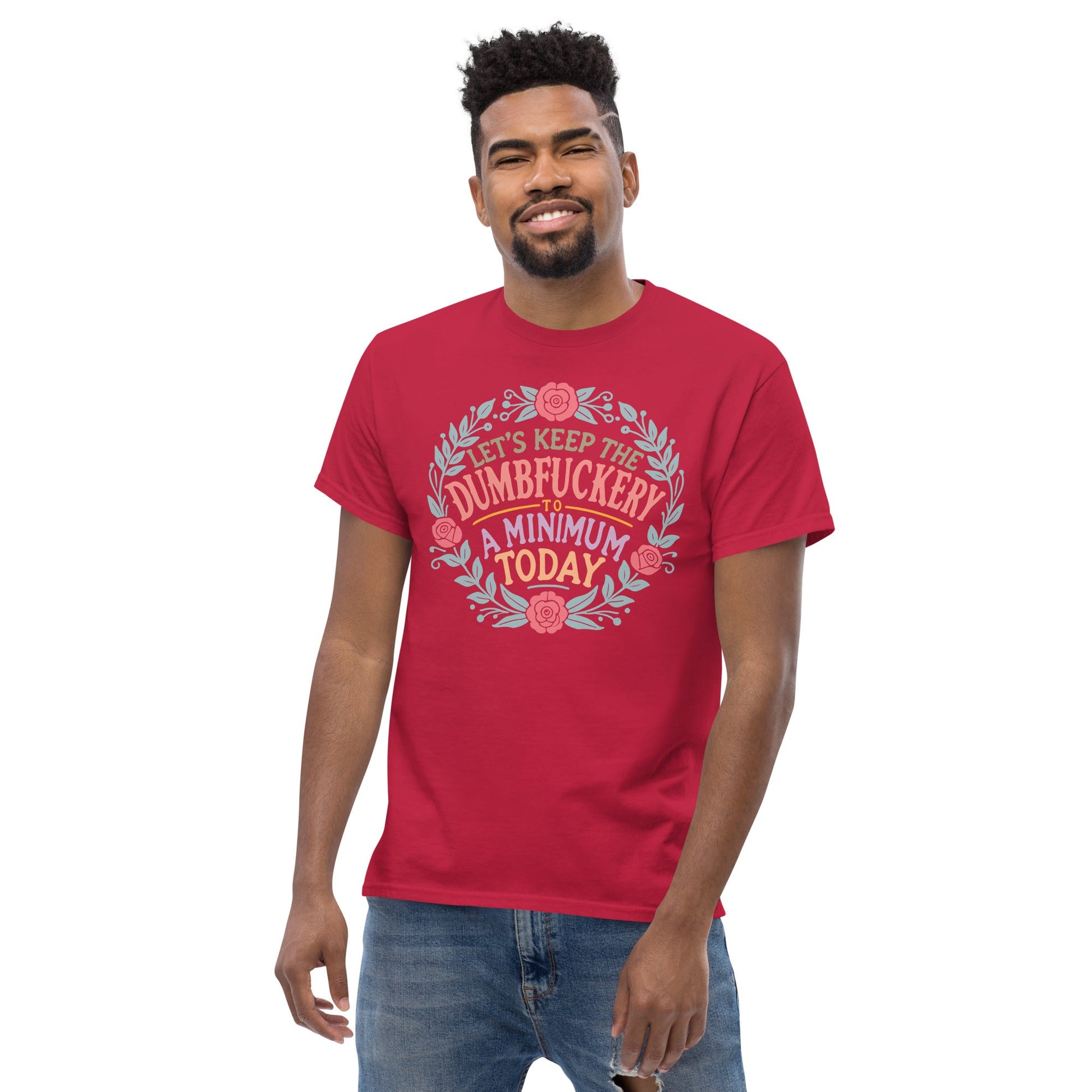 D#mbfuckery | Sarcastic T-Shirt - Black - T-Shirts Online