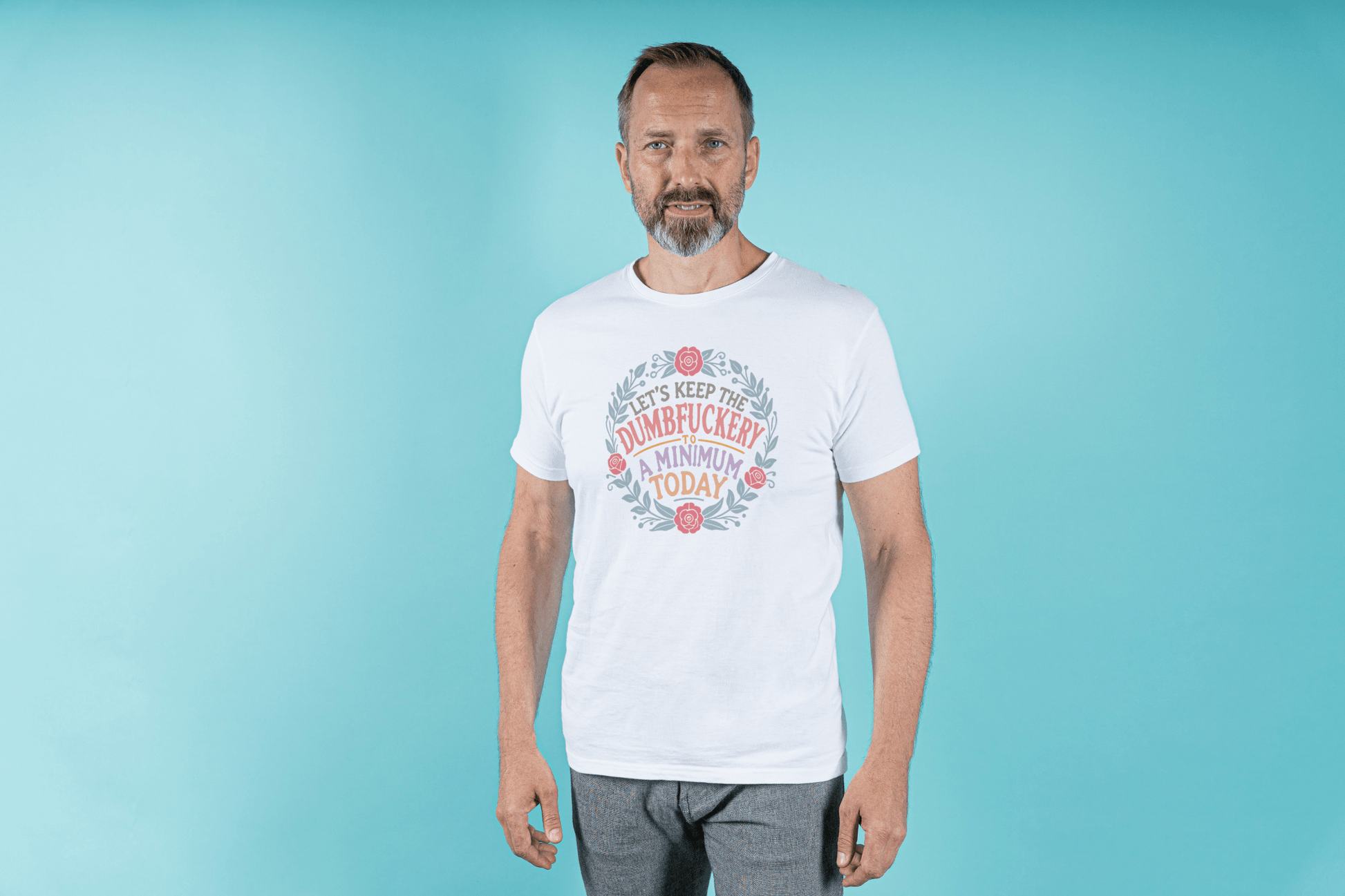 D#mbfuckery | Sarcastic T-Shirt - Black - T-Shirts Online