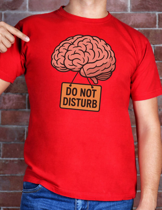 Do Not Disturb T-Shirt - Black - T-Shirts Online