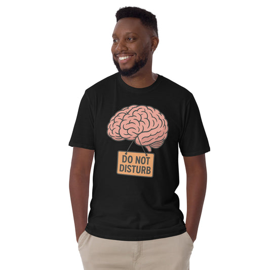 Do Not Disturb T-Shirt - Black - T-Shirts Online