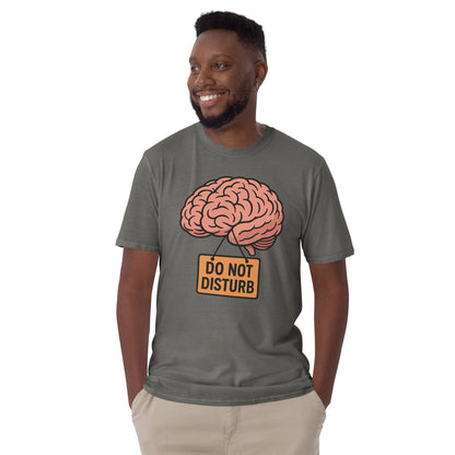 Do Not Disturb T-Shirt - Charcoal - T-Shirts Online