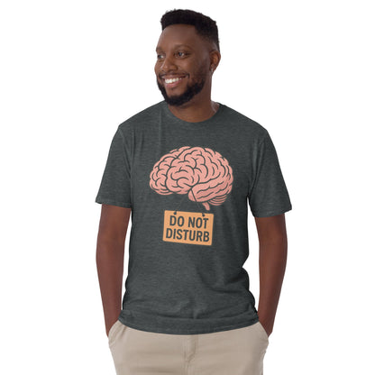 Do Not Disturb T-Shirt - Dark Heather - T-Shirts Online