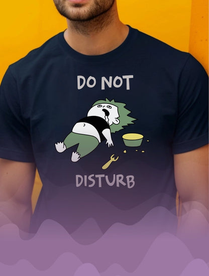 Do Not Disturb T-Shirt - Funny Sarcastic Tee - Charcoal - T-Shirts Online