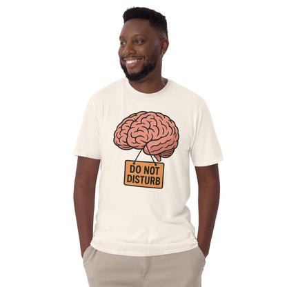 Do Not Disturb T-Shirt - Natural - T-Shirts Online