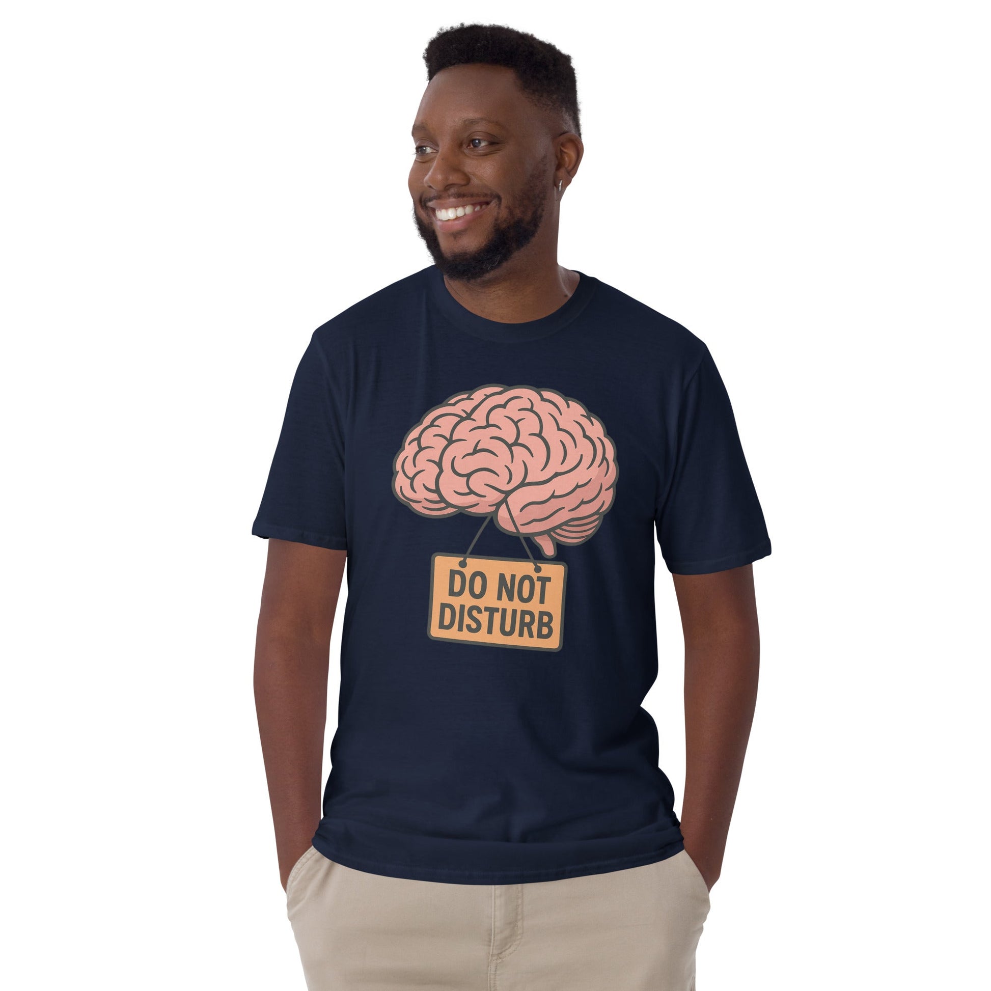 Do Not Disturb T-Shirt - Navy - T-Shirts Online