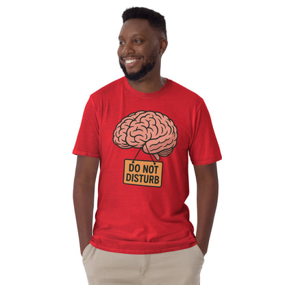 Do Not Disturb T-Shirt - Red - T-Shirts Online