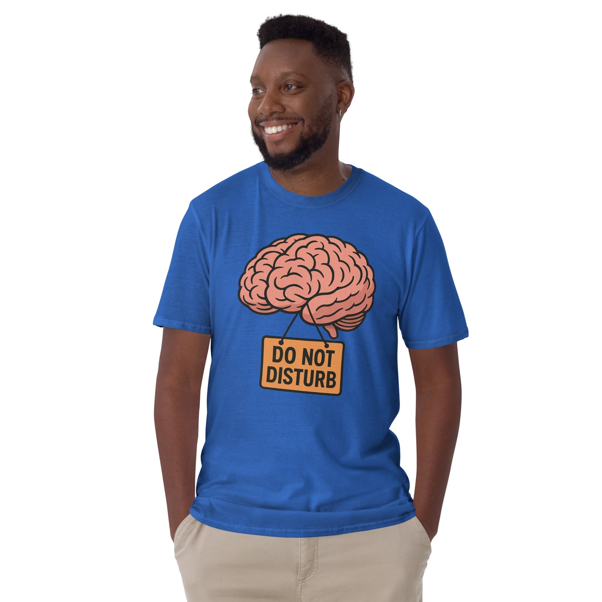 Do Not Disturb T-Shirt - Royal - T-Shirts Online