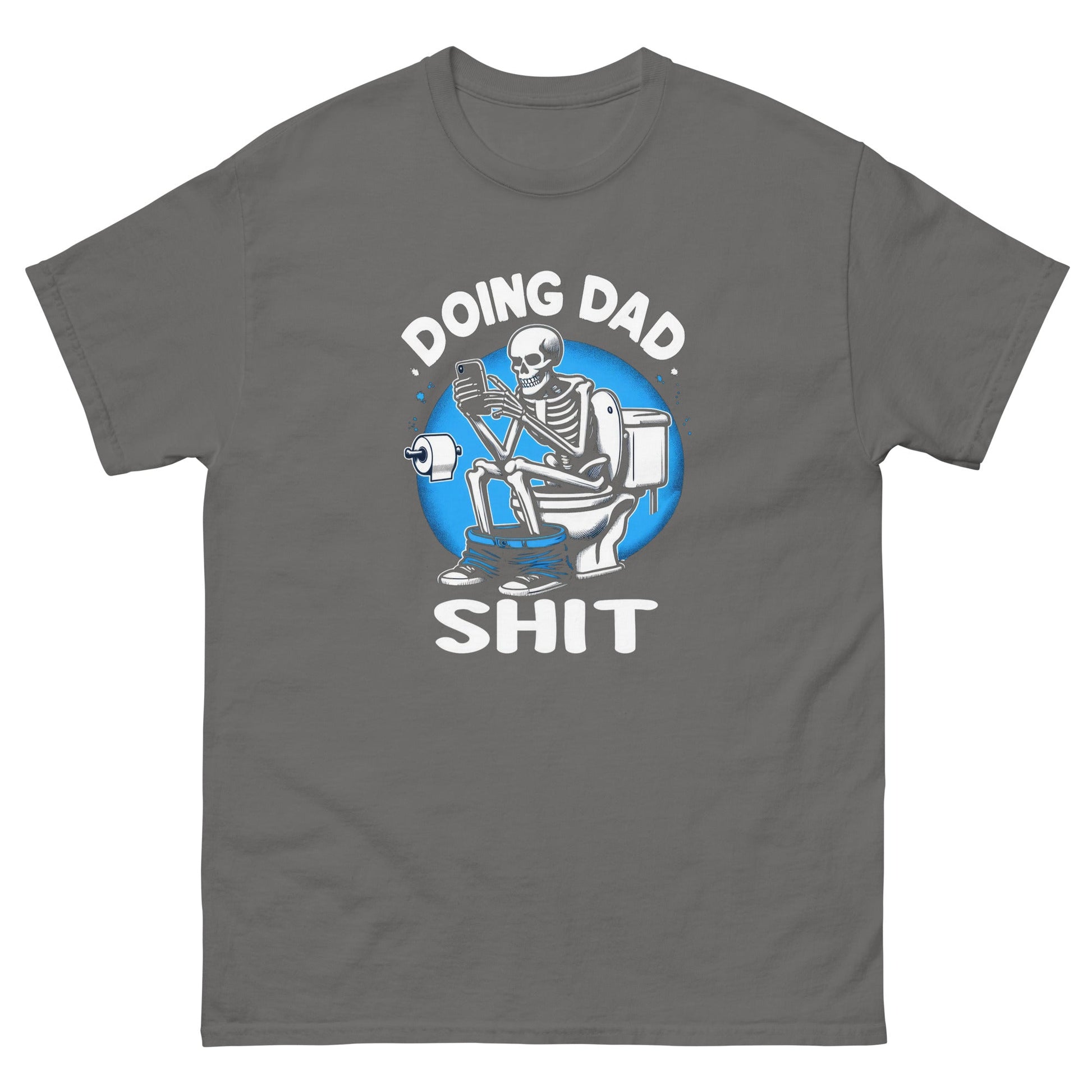 Doing Dad Shit | Father's Day T-Shirt - Charcoal - T-Shirts Online