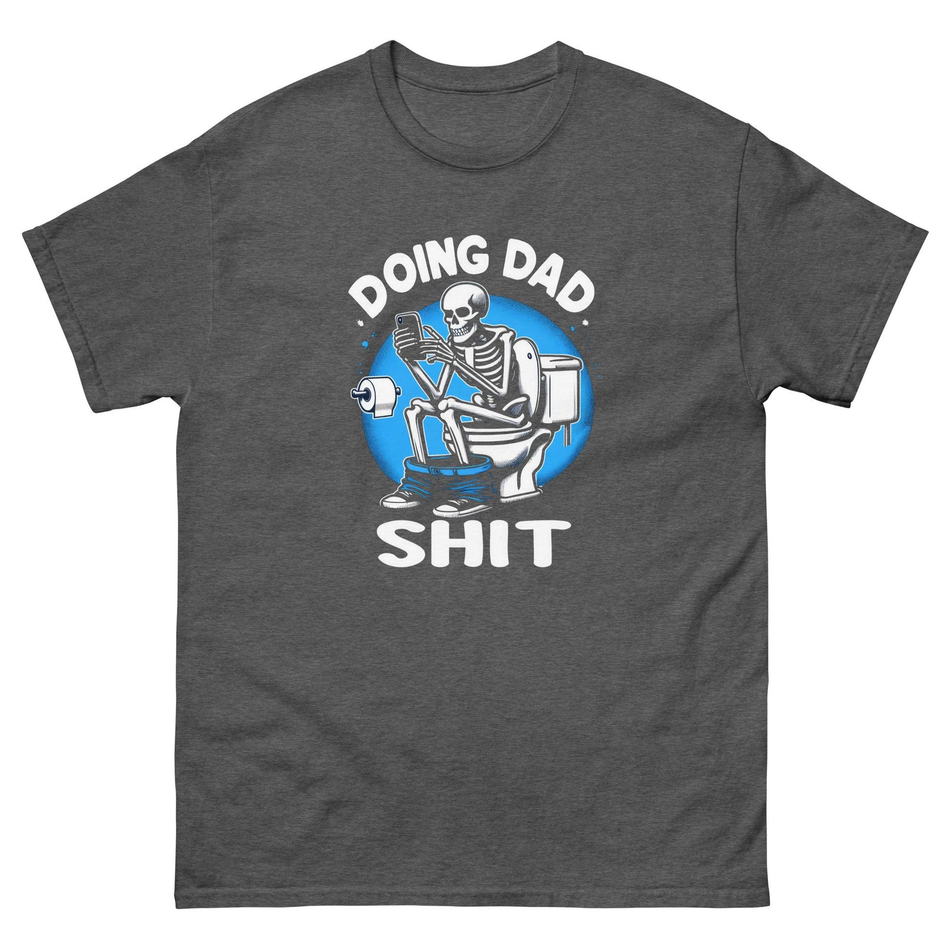 Doing Dad Shit | Father's Day T-Shirt - Dark Heather - T-Shirts Online