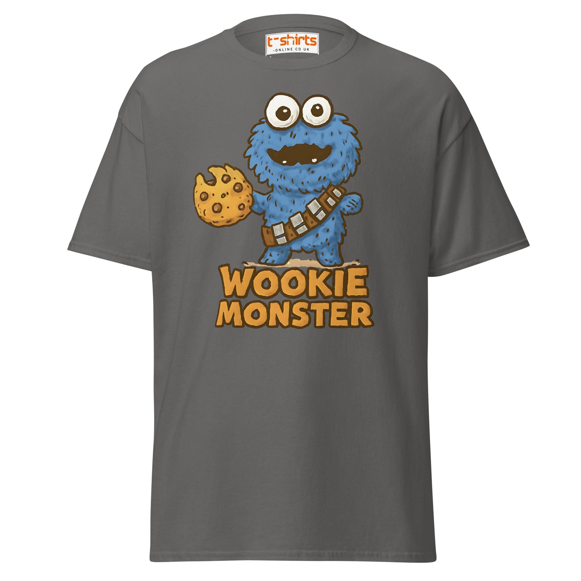 Don’t Feed the Wookie Monster Funny T-Shirt - Charcoal - T-Shirts Online