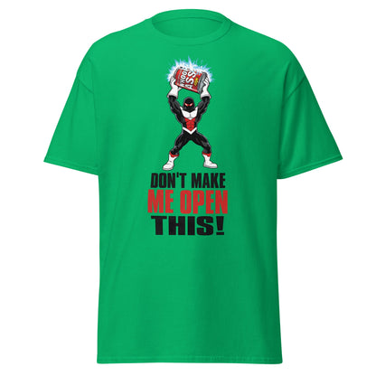 Don't Make Me Open This Can of Whoop Ass Tee - Irish Green - T-Shirts Online