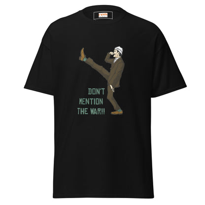 Don't Mention the War | Fawlty Towers T-Shirt - Black - T-Shirts Online