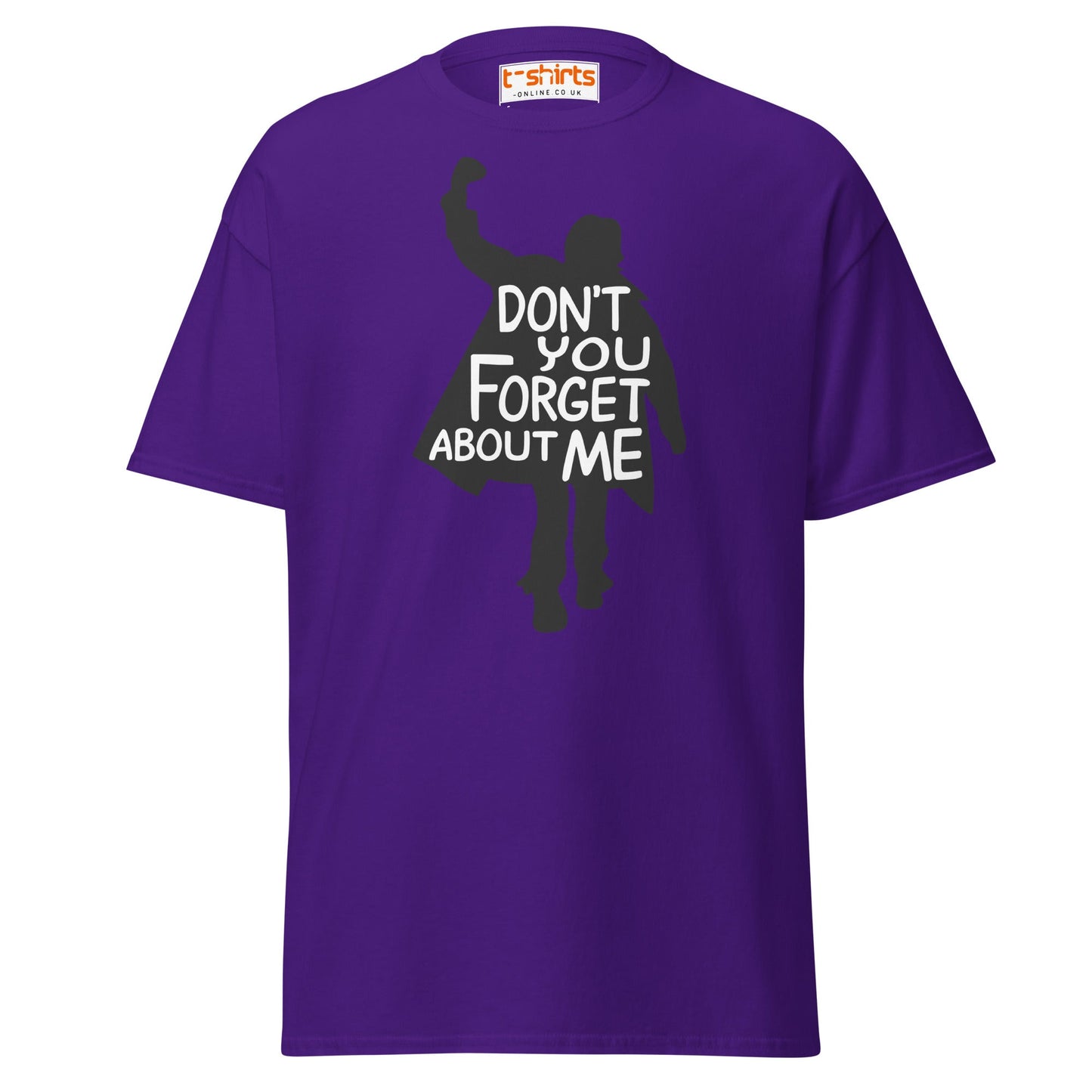 Don’t You Forget About Me T-Shirt – Retro 80s Tee - Purple - T-Shirts Online