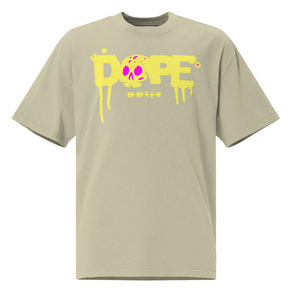 Dope T-Shirt | Oversized Faded Tee - Faded Black - T-Shirts Online