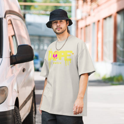 Dope T-Shirt | Oversized Faded Tee - Faded Black - T-Shirts Online
