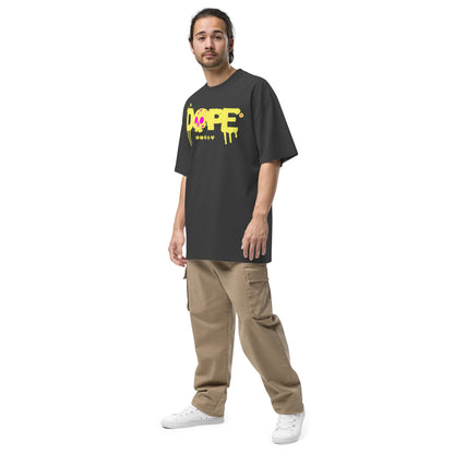 Dope T-Shirt | Oversized Faded Tee - Faded Black - T-Shirts Online