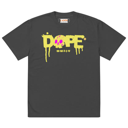 Dope T-Shirt | Oversized Faded Tee - Faded Black - T-Shirts Online