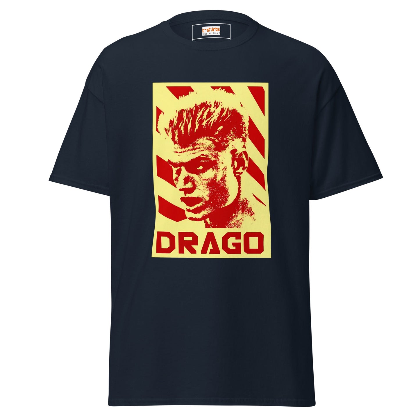 Drago T-Shirt | Boxing Tee - Navy - T-Shirts Online