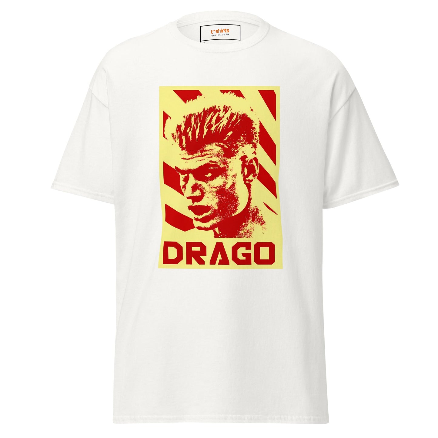 Drago T-Shirt | Boxing Tee - White - T-Shirts Online