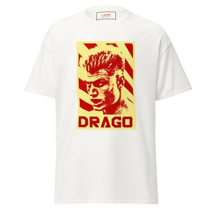 Drago T-Shirt | Boxing Tee - White - T-Shirts Online