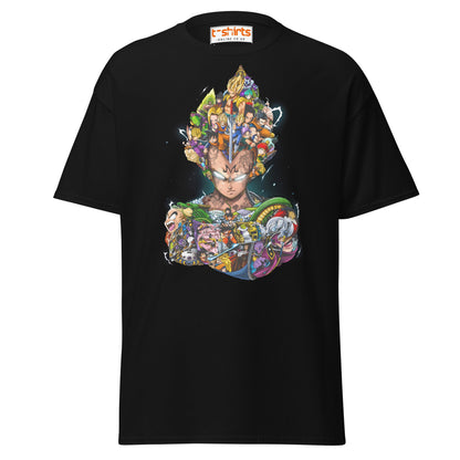 Dragon Ball Z Collage T-Shirt | Epic Anime Art Tee - Black - T-Shirts Online