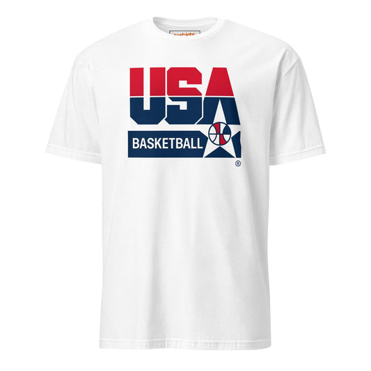 Dream Team '92 T-Shirt | USA Basketball Tee - White - T-Shirts Online