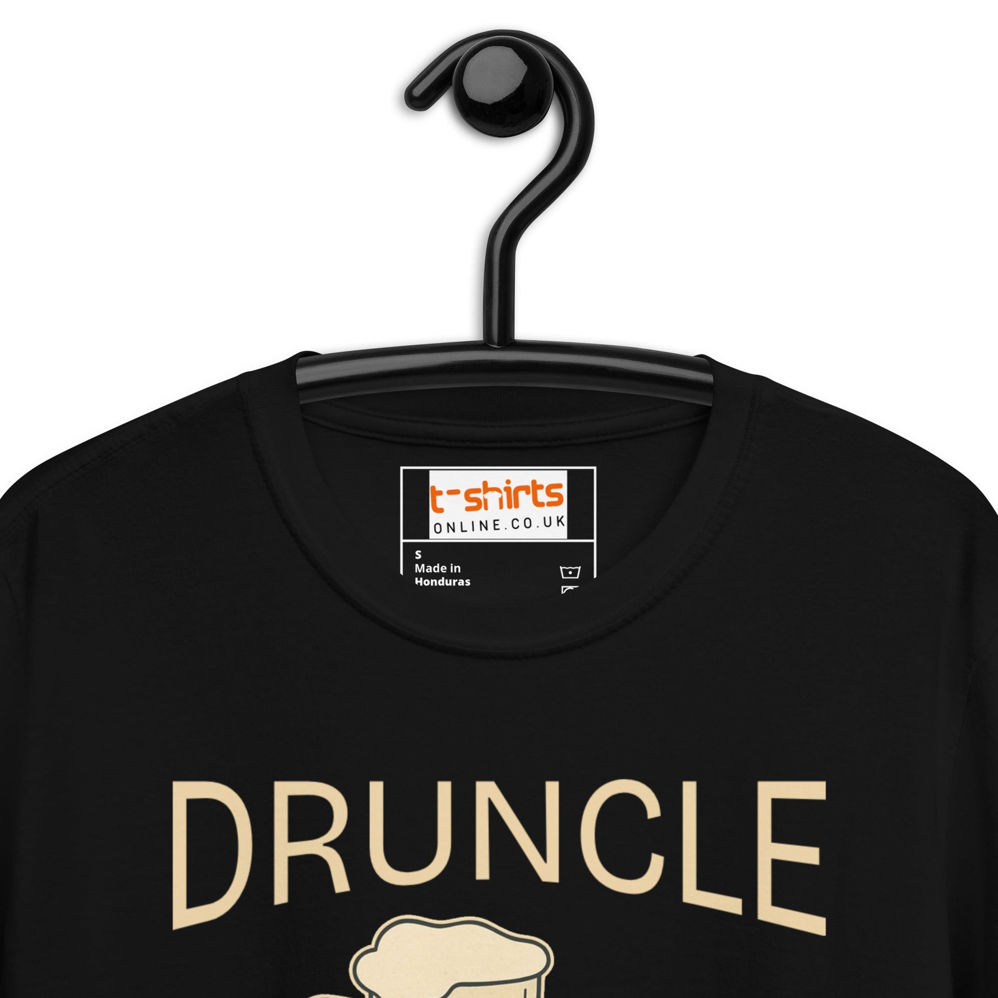 Druncle T-Shirt | Just Like a Normal Uncle - Only Drunker - Navy - T-Shirts Online