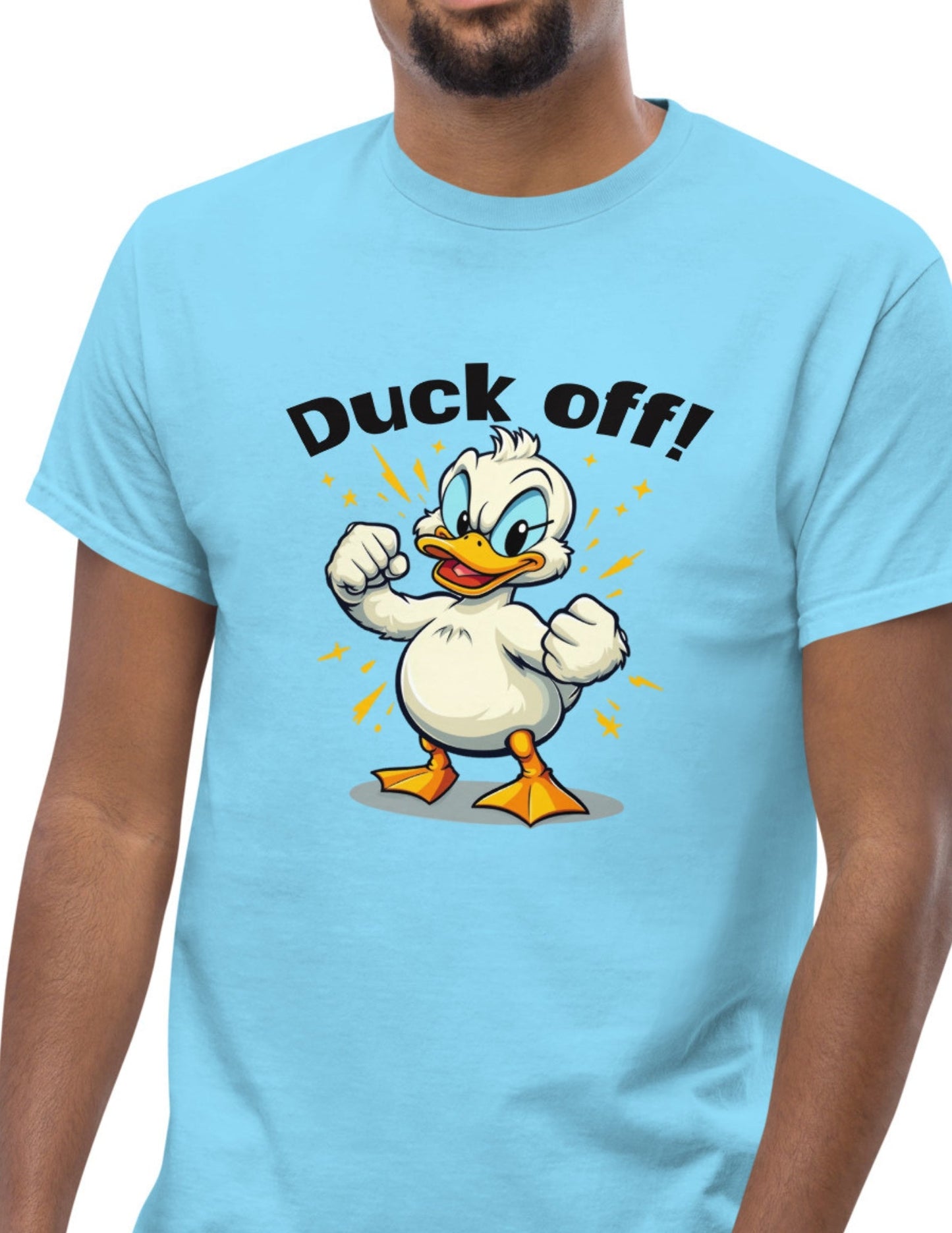 Duck Off 2 | Duck T-Shirt - Cardinal - T-Shirts Online