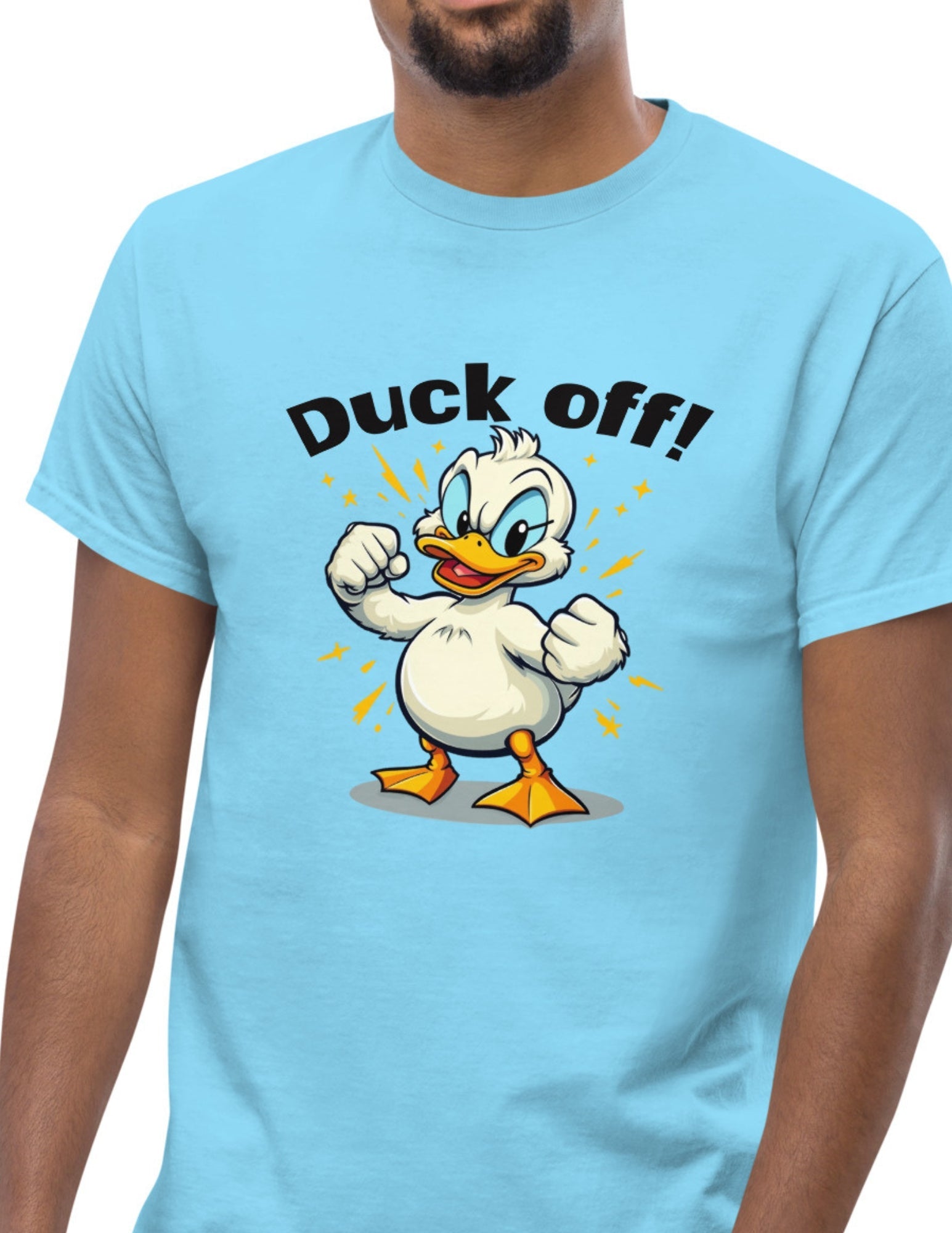 Duck Off 2 | Duck T-Shirt - Cardinal - T-Shirts Online