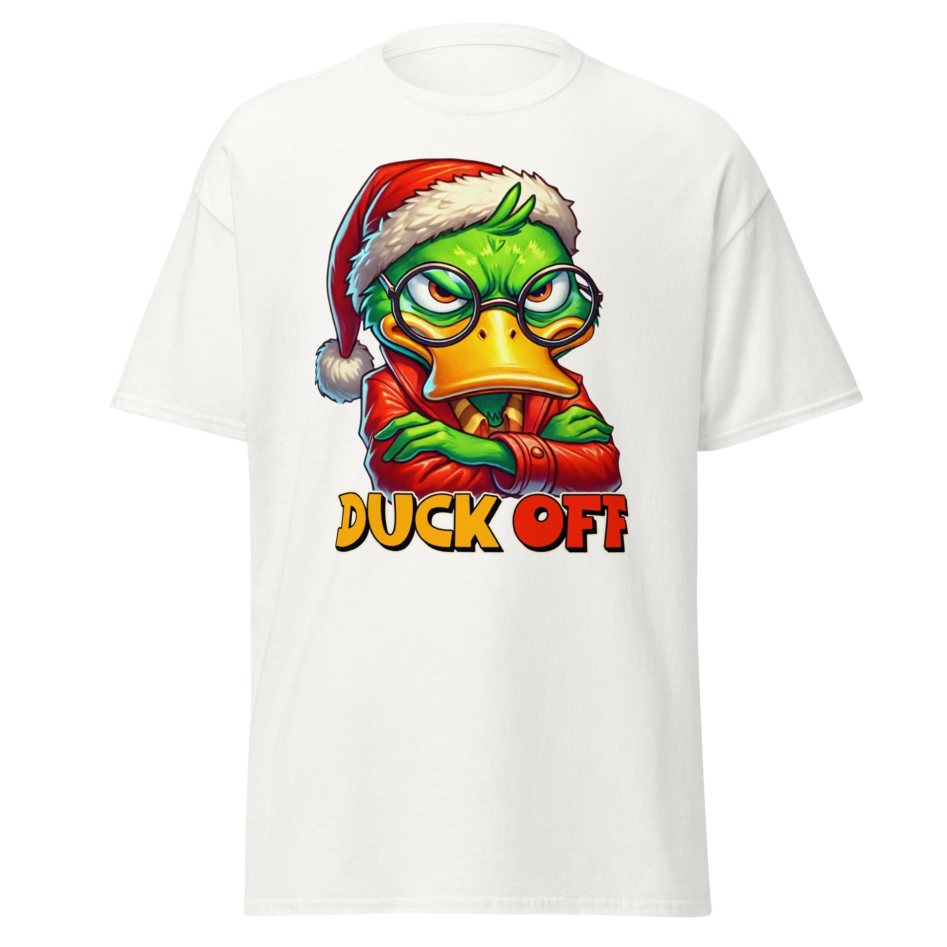 Duck Off | Sarcastic Duck T-Shirt - White - T-Shirts Online
