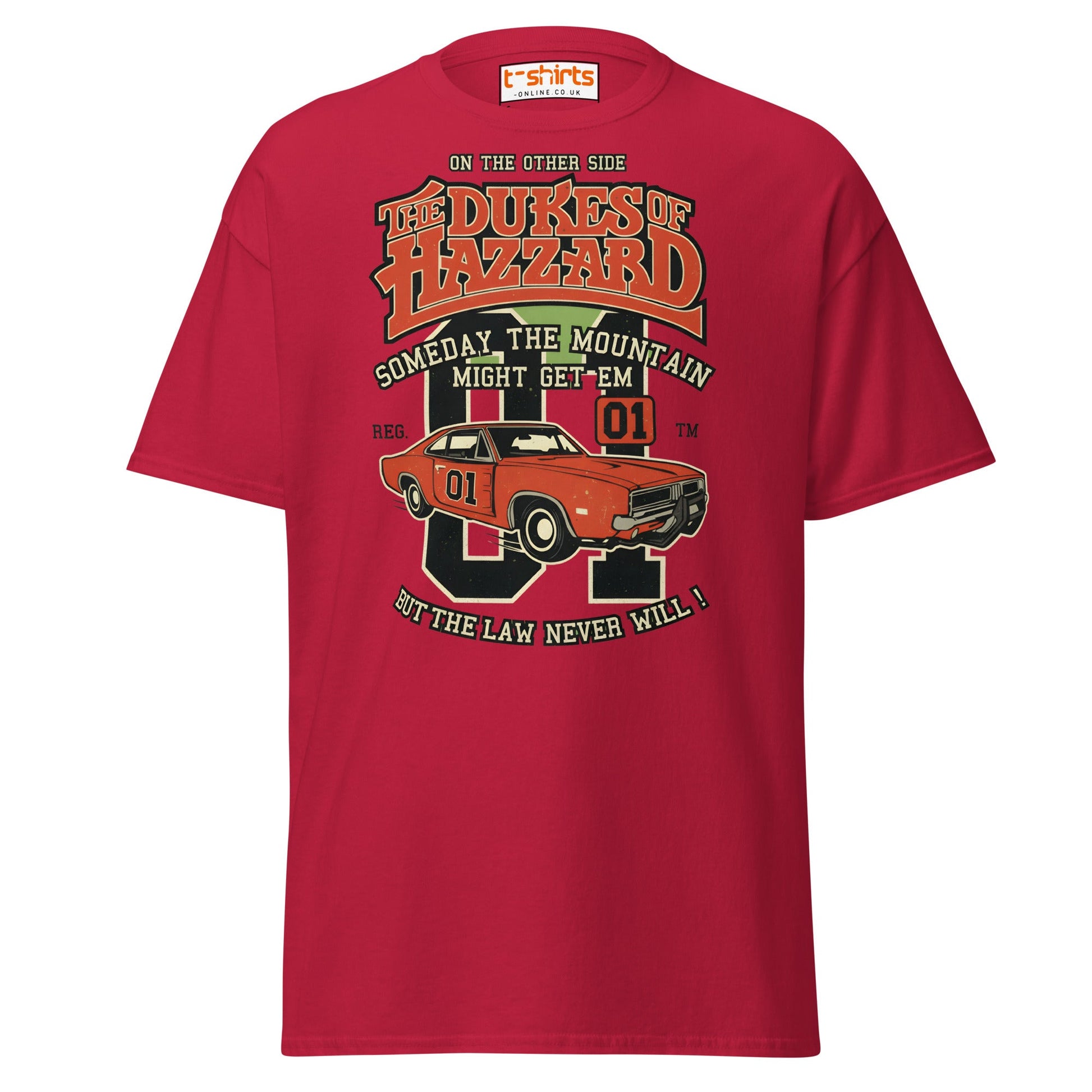 Dukes of Hazzard T-Shirt - Cardinal - T-Shirts Online