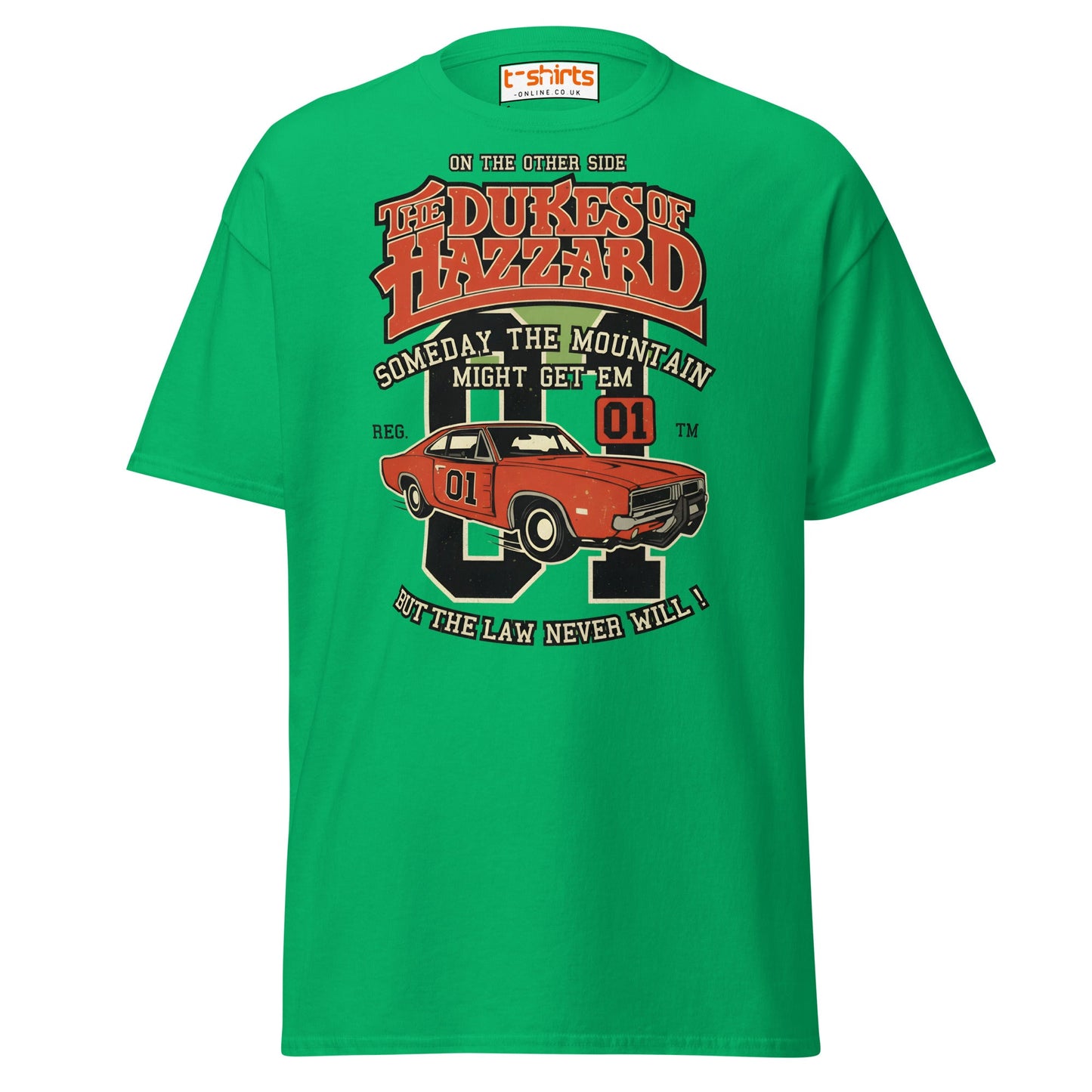 Dukes of Hazzard T-Shirt - Irish Green - T-Shirts Online