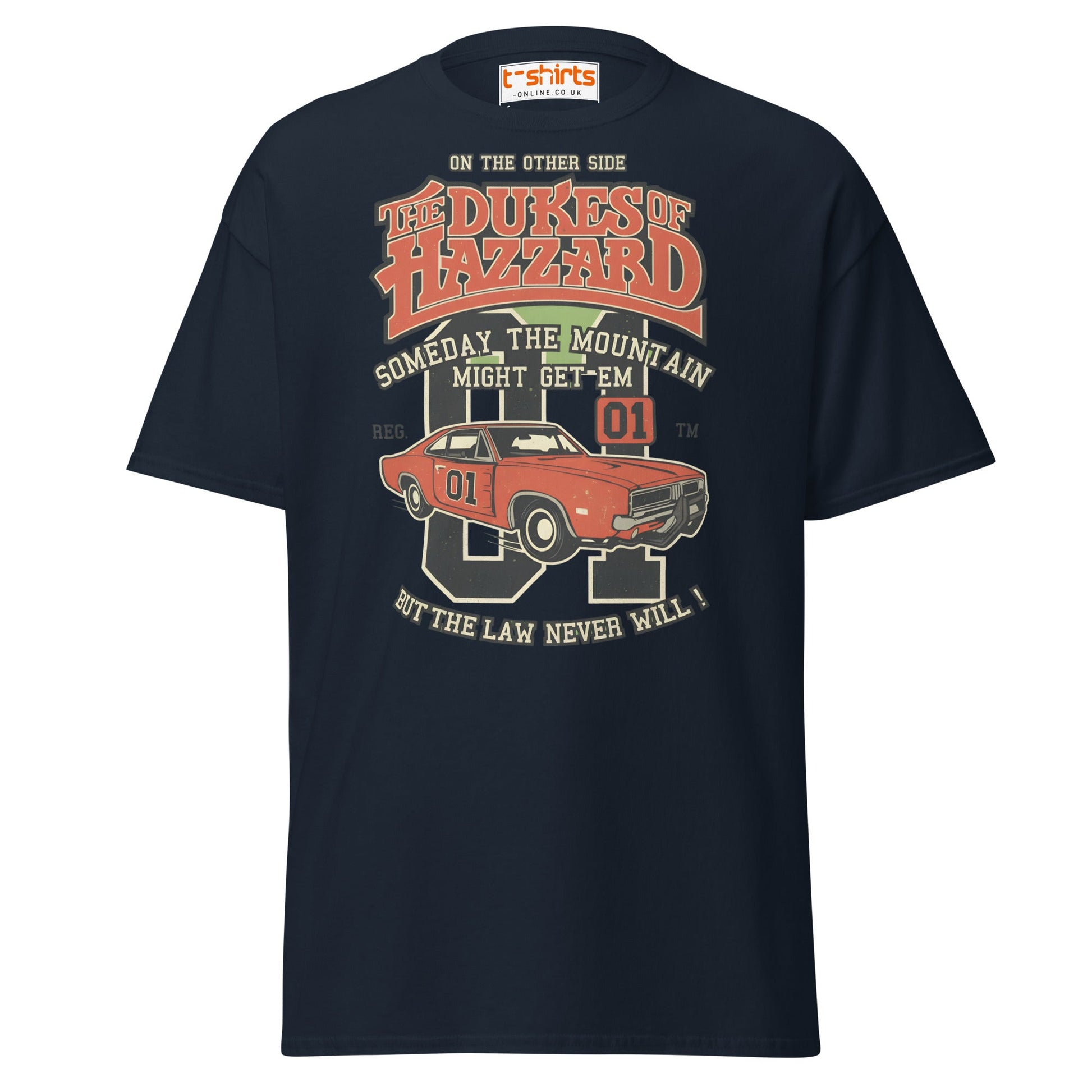Dukes of Hazzard T-Shirt - Navy - T-Shirts Online