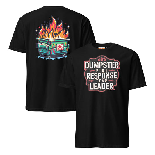 Dumpster Fire Response Team T-Shirt - Black - T-Shirts Online