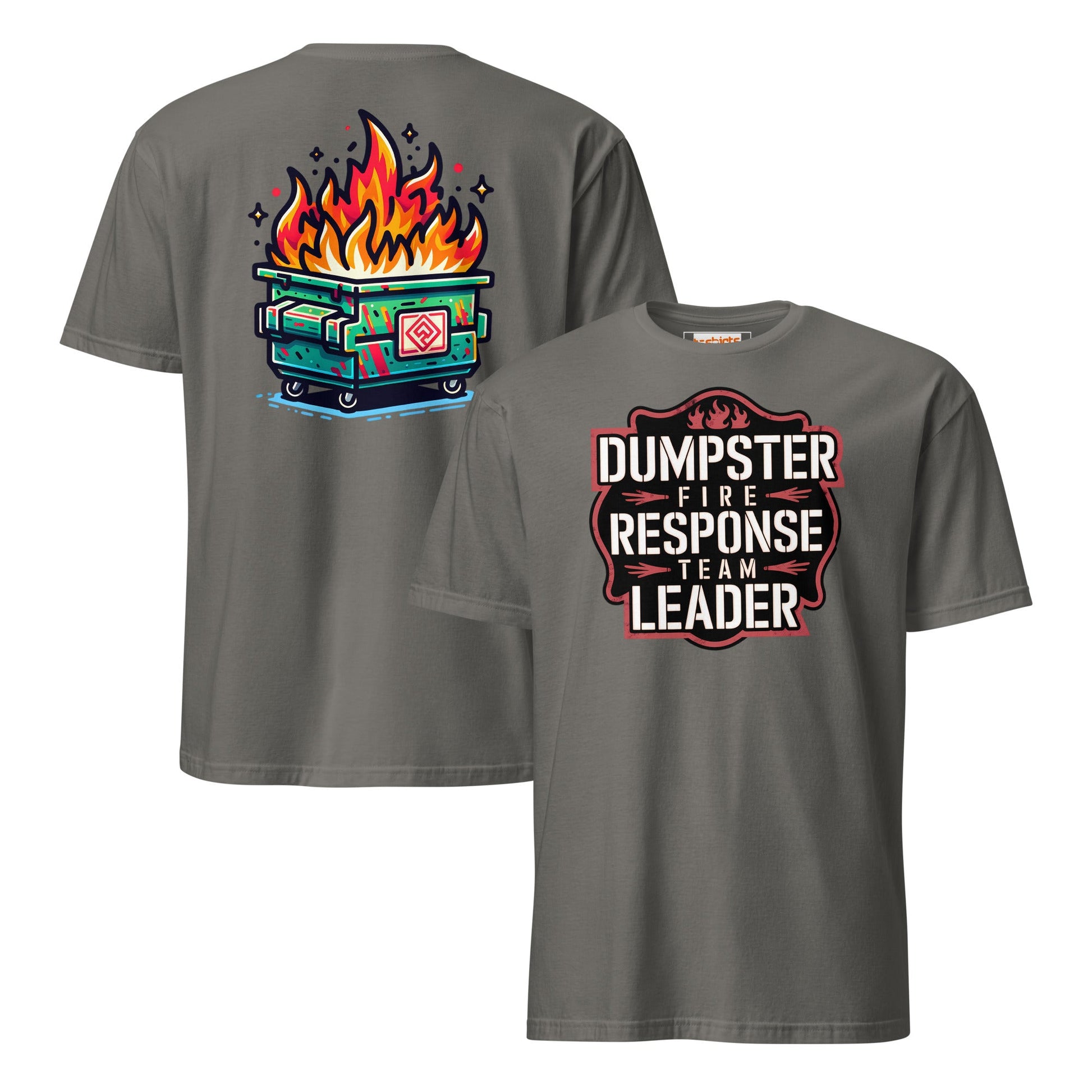 Dumpster Fire Response Team T-Shirt - Charcoal - T-Shirts Online