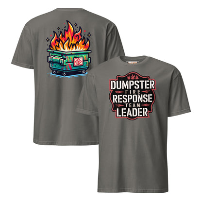 Dumpster Fire Response Team T-Shirt - Charcoal - T-Shirts Online